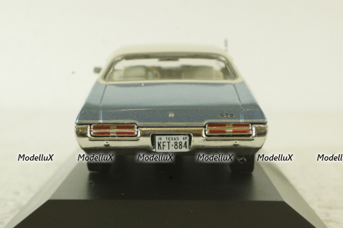 Pontiac GTO 400 Hardtop Coupe 1969, American Cars №93 1:43