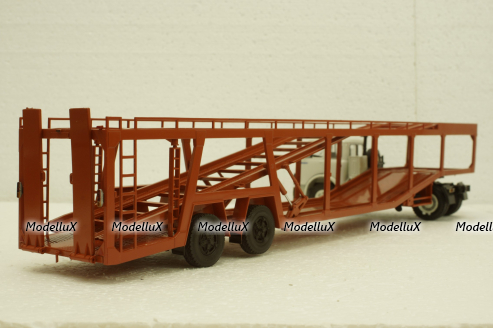 934410 (А908) полуприцеп - автовоз, АвтоИстория 1:43