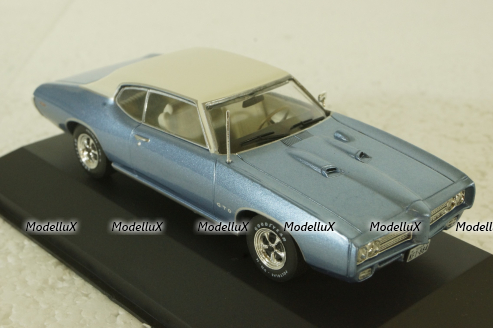 Pontiac GTO 400 Hardtop Coupe 1969, American Cars №93 1:43