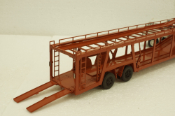 934410 (А908) полуприцеп - автовоз, АвтоИстория 1:43