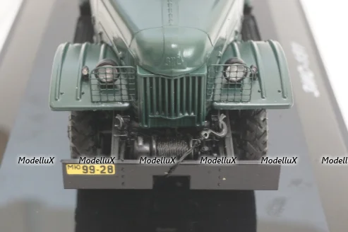 Зис-151 бортовой  с тентом, 1951г, зеленый, 115101, DiP Models 1:43