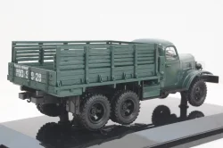 Зис-151 бортовой  с тентом, 1951г, зеленый, 115101, DiP Models 1:43
