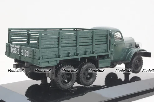 Зис-151 бортовой  с тентом, 1951г, зеленый, 115101, DiP Models 1:43