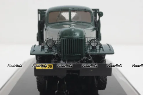 Зис-151 бортовой  с тентом, 1951г, зеленый, 115101, DiP Models 1:43