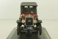 Ford T Runabout 2-seaters, closed 1926, dark red, C013, IXO 1:43