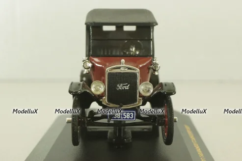 Ford T Runabout 2-seaters, closed 1926, dark red, C013, IXO 1:43