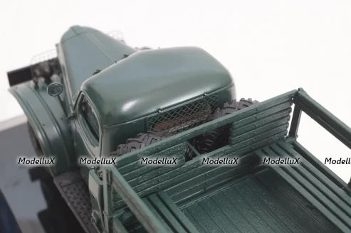 Зис-151 бортовой  с тентом, 1951г, зеленый, 115101, DiP Models 1:43