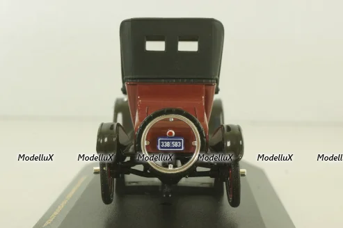 Ford T Runabout 2-seaters, closed 1926, dark red, C013, IXO 1:43