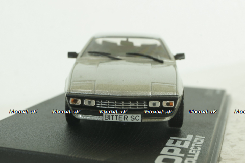 Opel Bitter SC 1981 silver, OPC040, Opel Collection #40 1:43