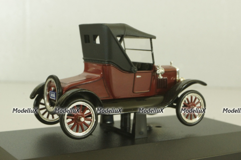 Ford T Runabout 2-seaters, closed 1926, dark red, C013, IXO 1:43