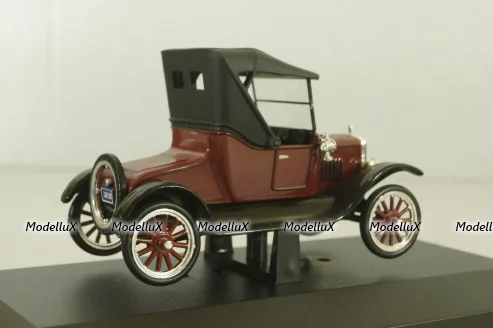 Ford T Runabout 2-seaters, closed 1926, dark red, C013, IXO 1:43
