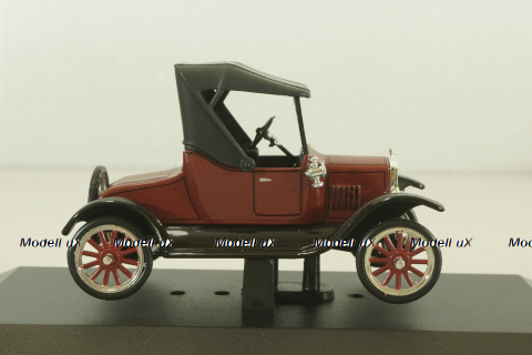 Ford T Runabout 2-seaters, closed 1926, dark red, C013, IXO 1:43