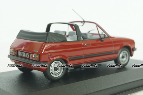 Talbot Samba Cabriolet 1983, red, Altaya 1:43