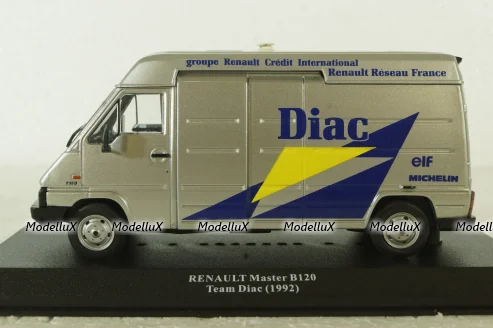 Renault Master B120, team Diac, Rally Assistance №49 1:43
