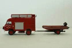Saviem TP3 avec canot, 1977, Hachette 1:43