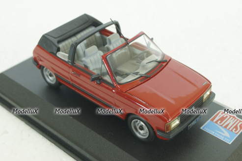 Talbot Samba Cabriolet 1983, red, Altaya 1:43