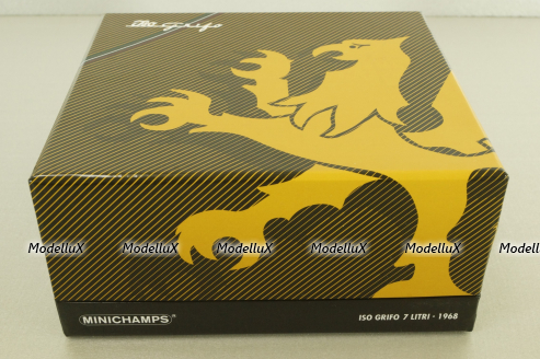 ISO Grifo 7 litri 1968, yellow, 436128220, Minichamps 1:43