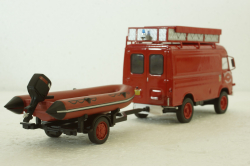 Saviem TP3 avec canot, 1977, Hachette 1:43