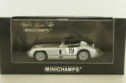 Mercedes 300 SLR #19 24h Le Mans 1955, Fangio/Moss, silver, 432553000, Minichamps 1:43