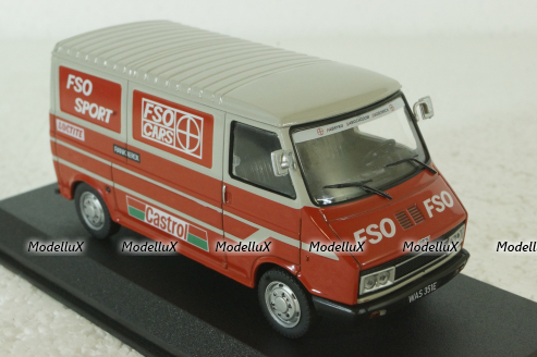 Fiat 242, Team FSO, Rally Assistance №51 1:43