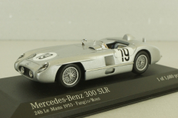 Mercedes 300 SLR #19 24h Le Mans 1955, Fangio/Moss, silver, 432553000, Minichamps 1:43