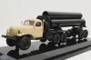 Зил-157К/ТВ-5 Трубовоз бежевая кабина, 115705, DiP Models 1:43