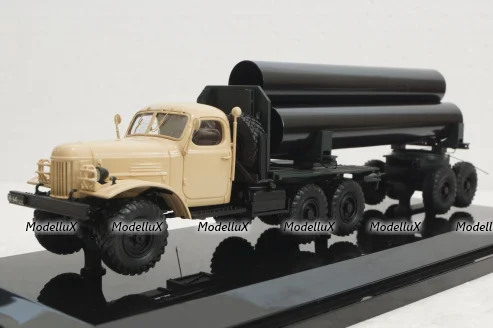 Зил-157К/ТВ-5 Трубовоз бежевая кабина, 115705, DiP Models 1:43