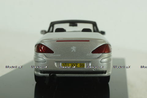 Peugeot 307CC Cabriolet 2003 silver, Altaya 1:43