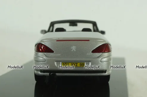 Peugeot 307CC Cabriolet 2003 silver, Altaya 1:43 