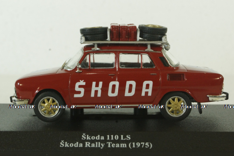 Skoda 100/110, Team Rally Skoda, Rally Assistance №53 1:43
