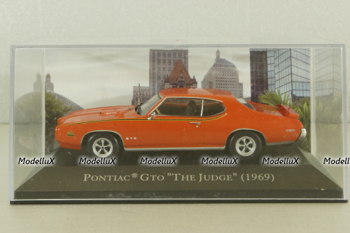 Pontiac GTO "The Judge" (1969), American Cars №8, 1:43