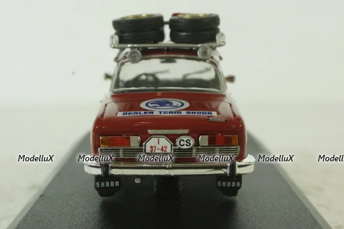 Skoda 100/110, Team Rally Skoda, Rally Assistance №53 1:43