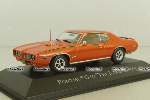 Pontiac GTO "The Judge" (1969), American Cars №8, 1:43