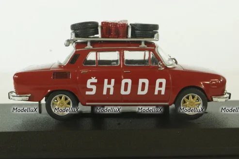 Skoda 100/110, Team Rally Skoda, Rally Assistance №53 1:43