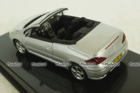 Peugeot 307CC Cabriolet 2003 silver, Altaya 1:43 