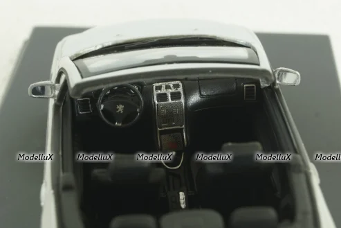 Peugeot 307CC Cabriolet 2003 silver, Altaya 1:43 