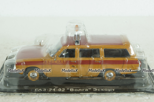 Газ-24-02 Волга, Эскорт, Аэрофлот, Автомобиль на службе №21 1:43