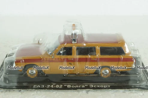 Газ-24-02 Волга, Эскорт, Аэрофлот, Автомобиль на службе №21 1:43