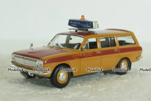 Газ-24-02 Волга, Эскорт, Аэрофлот, Автомобиль на службе №21 1:43