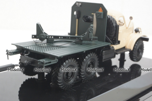 Зил-157К/ТВ-5 Трубовоз бежевая кабина, 115705, DiP Models 1:43