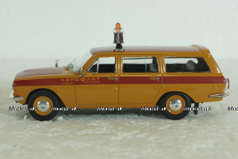 Газ-24-02 Волга, Эскорт, Аэрофлот, Автомобиль на службе №21  1:43