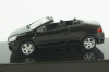 Peugeot 307CC Cabriolet 2003, black, Altaya 1:43