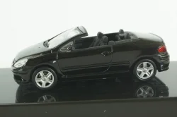 Peugeot 307CC Cabriolet 2003, black, Altaya 1:43