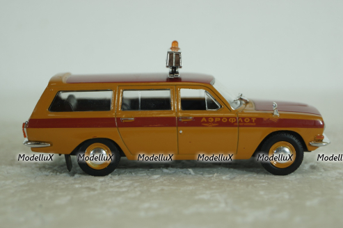 Газ-24-02 Волга, Эскорт, Аэрофлот, Автомобиль на службе №21 1:43