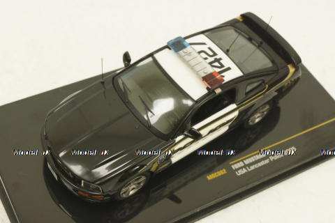 Ford Mustang GT, USA Lancaster Police 2005, MOC082, IXO 1:43