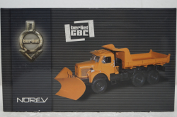 Berliet GBC 8 6x6, orange, 690010, Norev 1:43