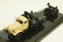 Зил-157К/ТВ-5 Трубовоз бежевая кабина, 115705, DiP Models 1:43