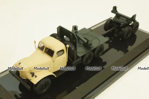 Зил-157К/ТВ-5 Трубовоз бежевая кабина, 115705, DiP Models 1:43