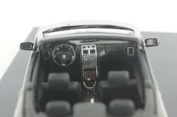 Peugeot 307CC Cabriolet 2003, black, Altaya 1:43