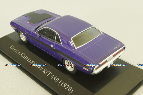 Dodge Challenger R/T 440 1970, violett/black, Altaya 1:43